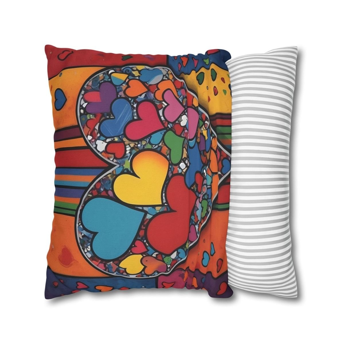 pillowcase joyful cubism